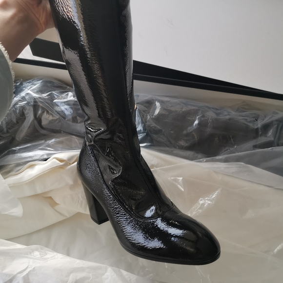 Gucci naplack stretch over the knee boots size 37 - Picture 5 of 7